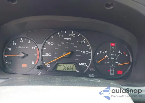 2001 Honda Odyssey Ex z USA, uszkodzony, nr VIN 2HKRL18631H563450